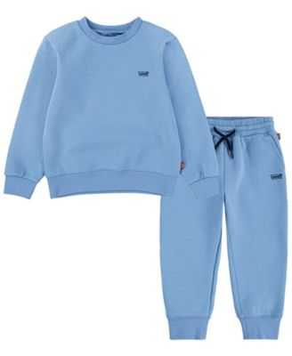 Boys' Toddler 2T-4T Batwing Crewneck Top and Jogger, 2-Piece Set