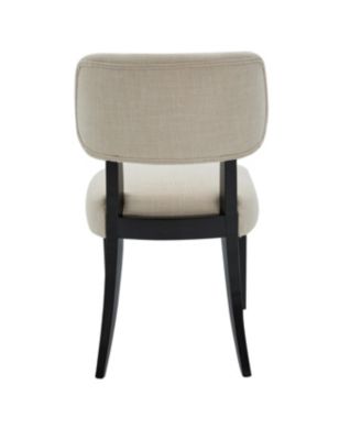 Streamdale Wooden Dining Chairs Set of 2, Modern Fabric Upholstered Kitchen Chairs