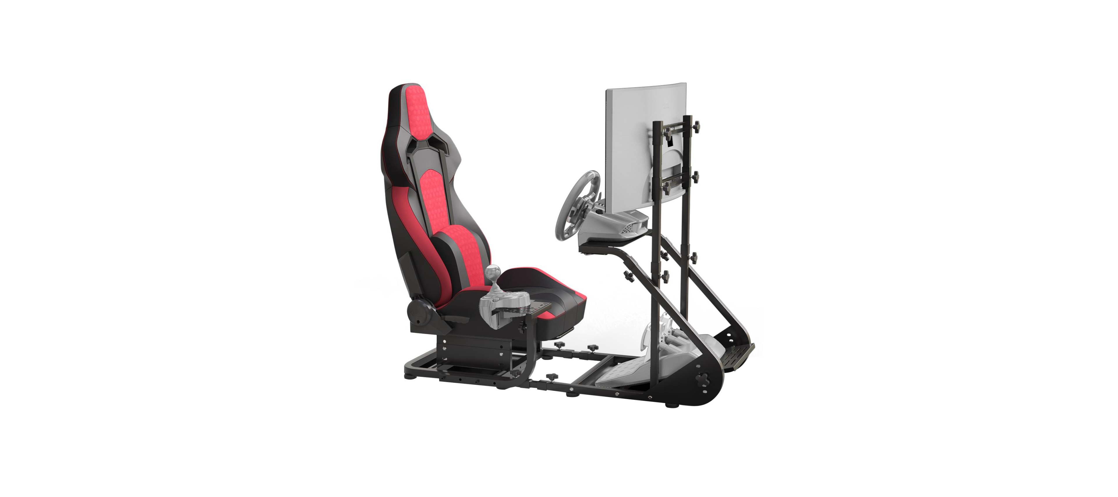 Streamdale Racing Wheel Cockpit for Fanatec, Pxn, Thrustmaster, Logitech
