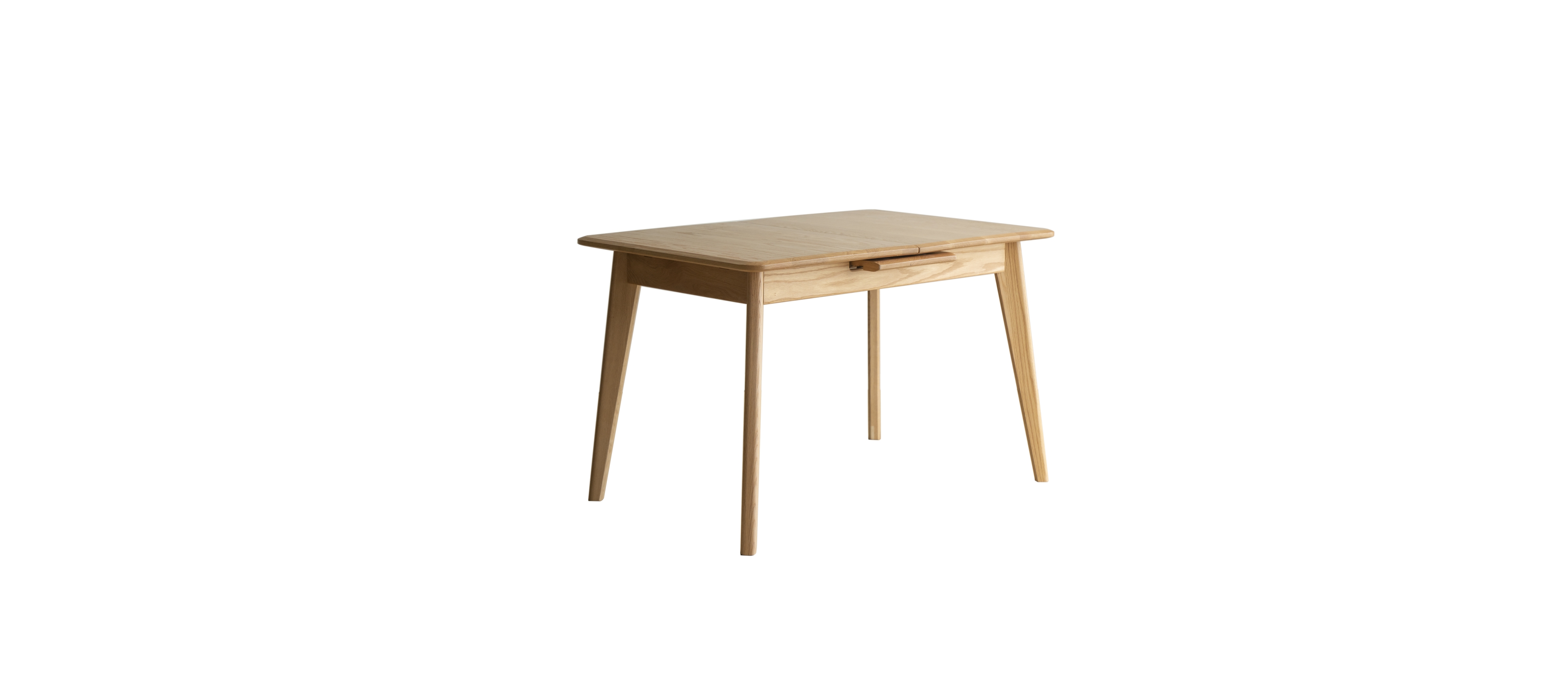 Streamdale Furniture Solid Oak Round Dining Table (Extending, Seats 6-8