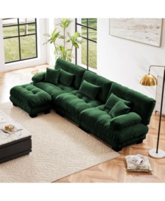 Streamdale Luxury Modular Sectional Sofa Couch, Oversized L Shaped Cloud Couch