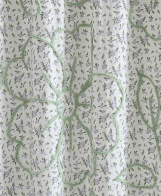 Blueberry Chenille Shower Curtain, 72" x 72"