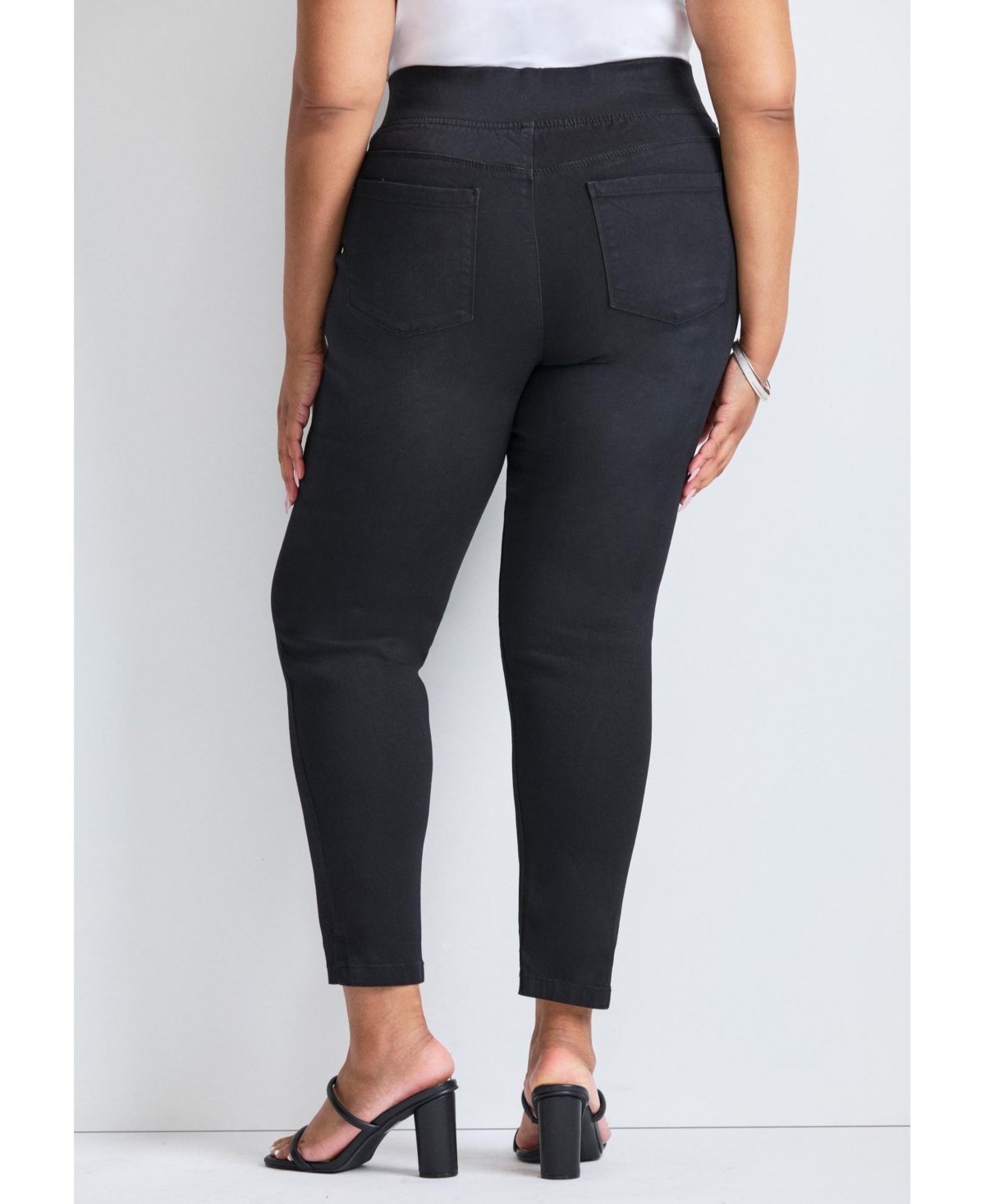 Avenue Women's Butter Denim Pull-On High Rise Jean