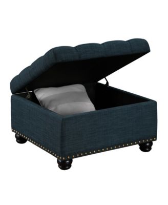 28" Herald Square Ottoman Coffee Table