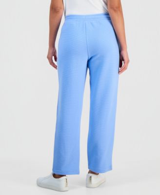 Petite Ottoman-Stitched Drawstring Pants, Macy's Exclusive