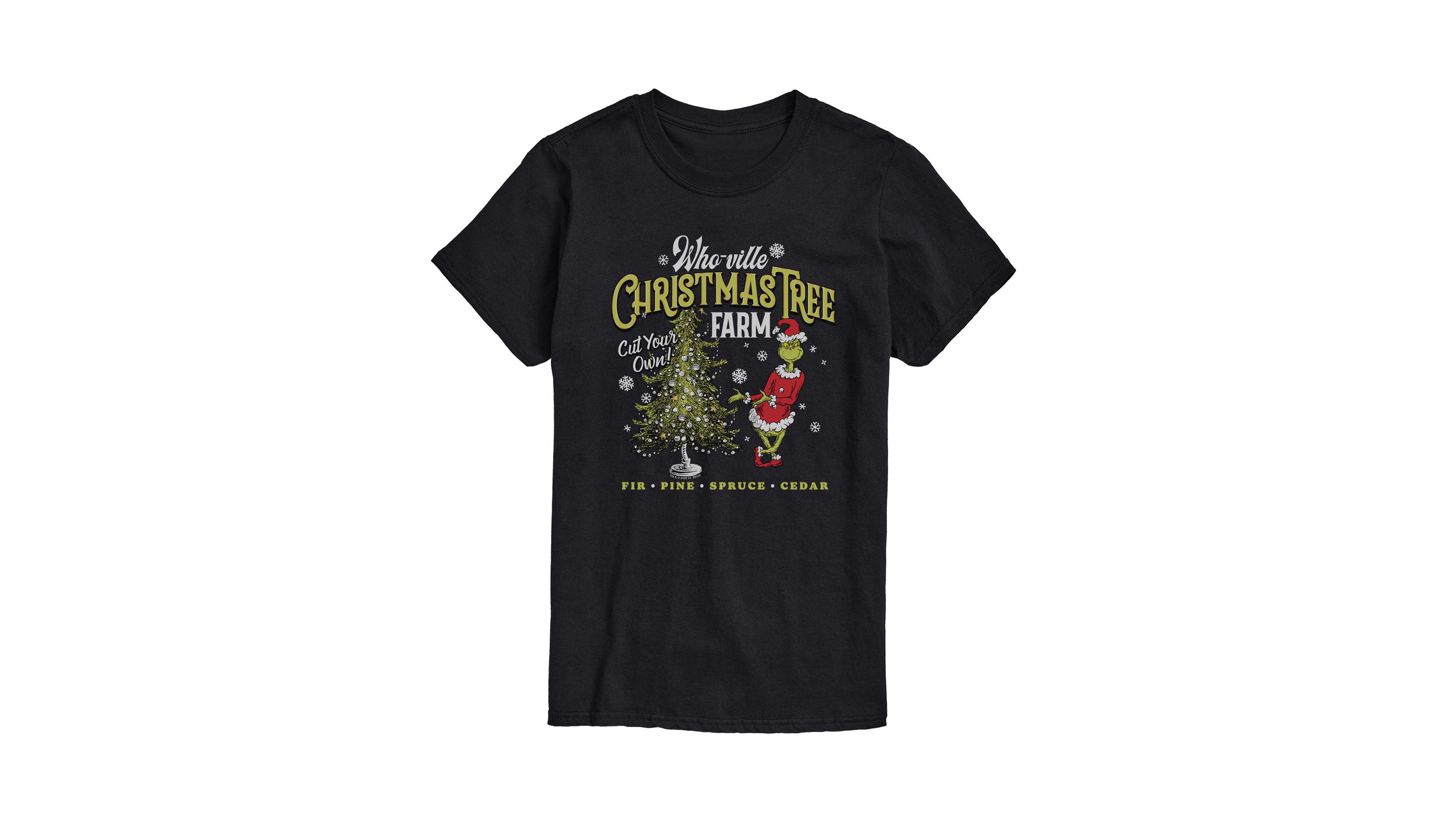 Airwaves Men's The Grinch Tree Graphic Short-Sleeve T-Shirt
