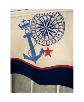 Sea Crown Glory 3" Rod Pocket Lining Luxurious and Elegant Window Treatment Valance 50" x 16"