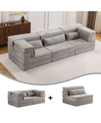 Compression Sofa, Convertible Floor Sofa Bed