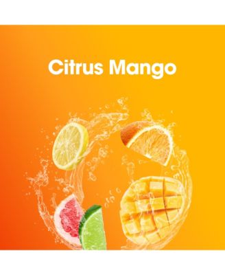 Pre-Workout Amped Powder, Citrus Mango, High Stim, Sugar-Free, Caffeine, 20 Servings