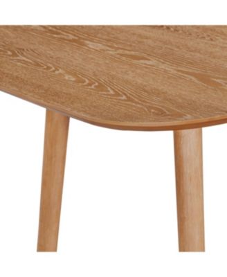  Mid-Century Modern Dining Table with Tapered Legs