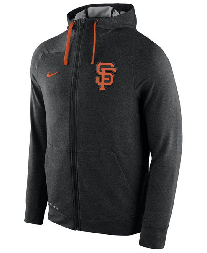 Nike Men's San Francisco Giants Dri-FIT Touch Full-Zip Hoodie - Macy's
