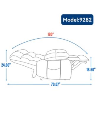 Lift Recliner Chair Heat Massage Dual Motor Infinite Position Grey