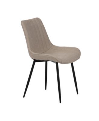 Dining Chair Set, 4 Modern Chairs, Soft-Seated with Padded Backrests