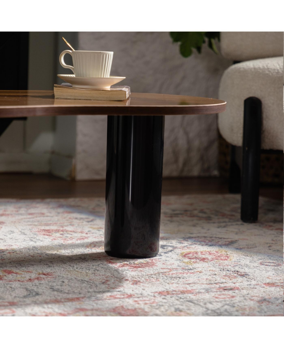 Streamdale Furniture Cloud Coffee Table - Modern, Easy Assembly for Living Room