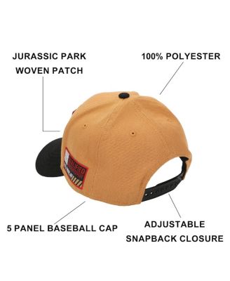 Men's Logo Woven Patch Tan Canvas B2 Ball Cap