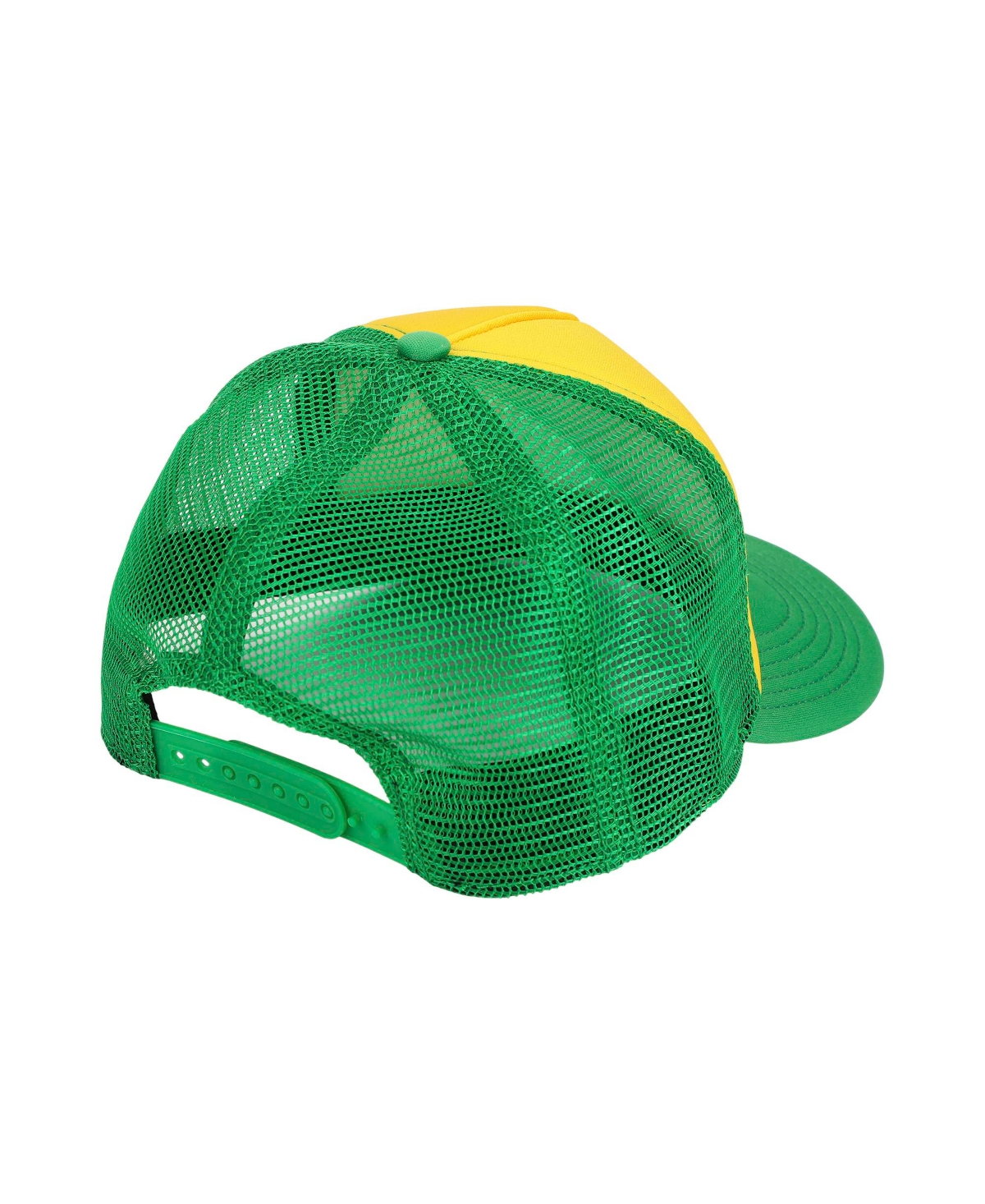 Stranger Things Men's Camp Know Where Yellow Trucker Hat