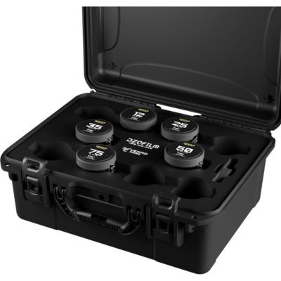 Vespid Prime Cinema 5-Lens Kit with 12mm T2.8 and 25mm, 35mm, 50mm, 75mm T2.1 Lens for PL & EF Mount