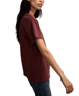 Women's Heart Flutter Boyfriend Crewneck T-Shirt