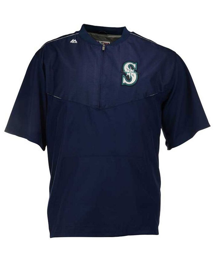 MLB Seattle Mariners Quarter Style Polo Shirt