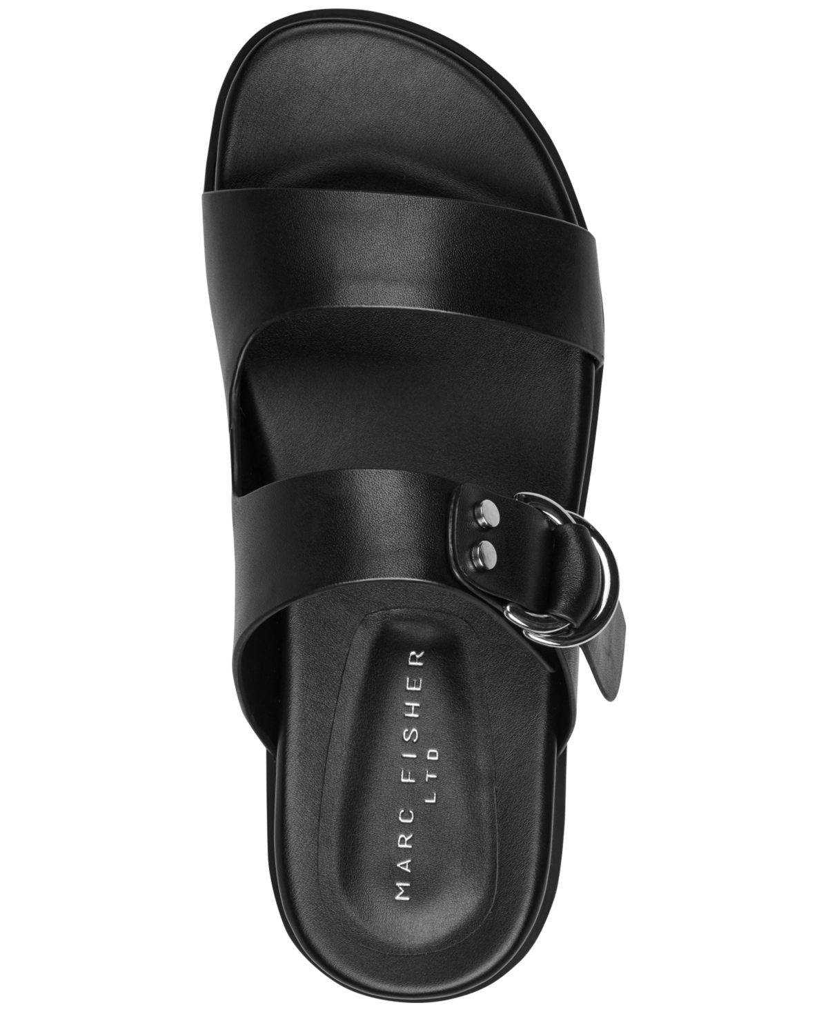 Marc Fisher Ltd Gia Slide Sandal In Black