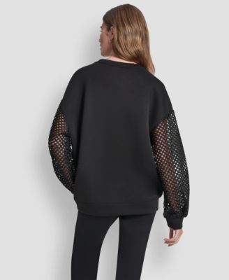 Women's Fauchet Long-Sleeve Crewneck Pull-On Sweatshirt