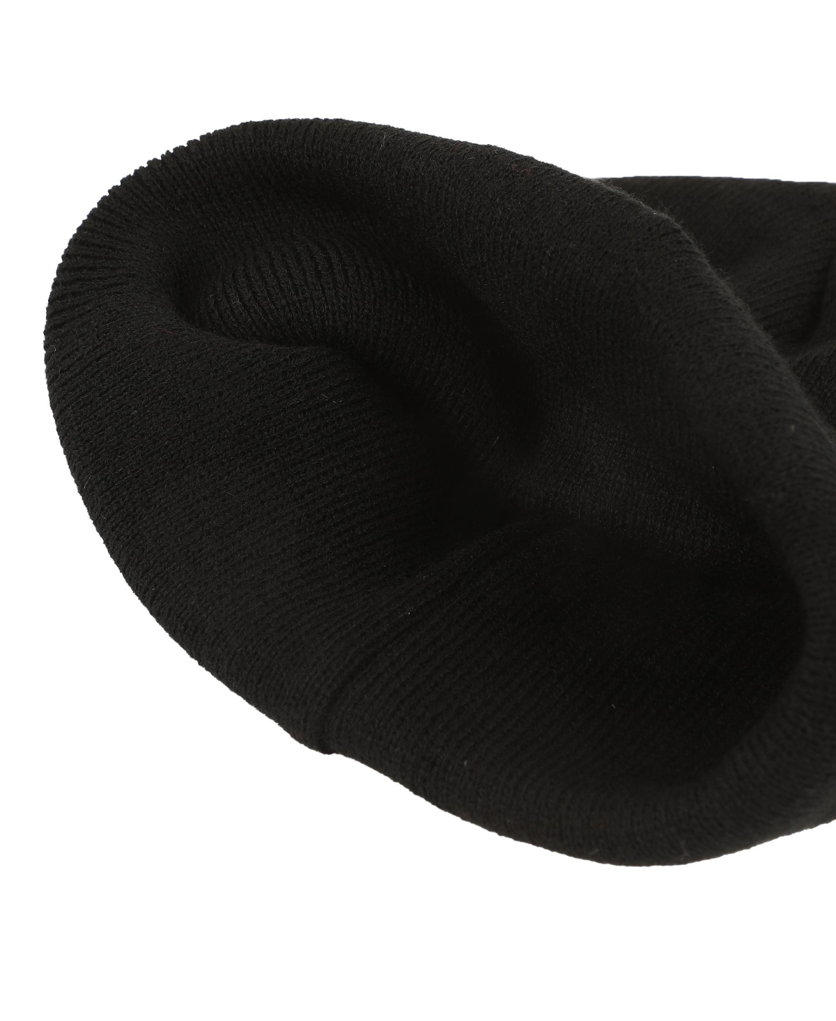 Jujutsu Kaisen Men's Gojo Character Circle Black Cuff Beanie