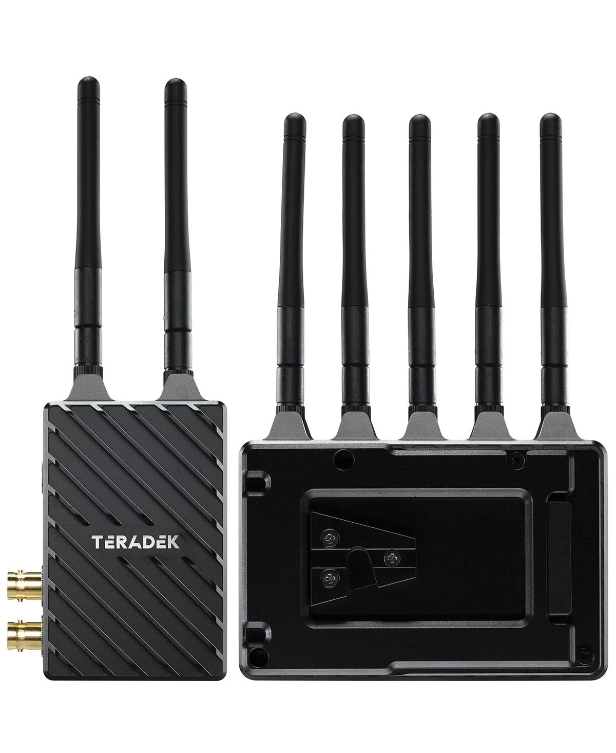 Teradek Bolt 4K Lt 1500 3G-sdi/Hdmi Wireless Transmitter and Receiver Deluxe Kit, 1500' Range, Gold Mount