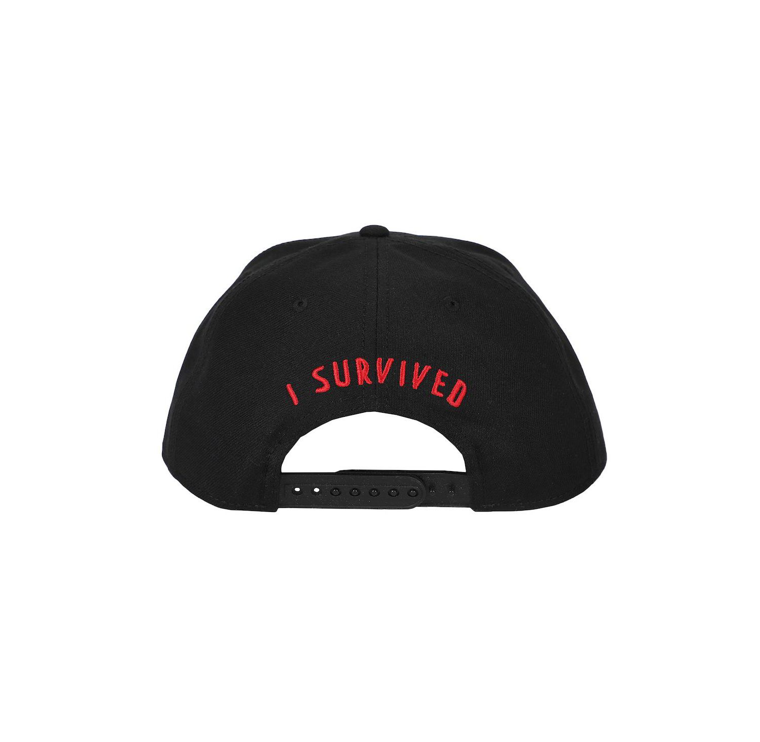 Men's I Survived Flat Bill Baseball Cap