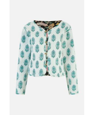 Women's Reversible Cotton Quilted Jacket