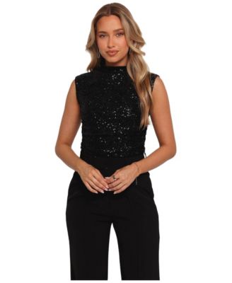 Women's Nissa Sequin Top