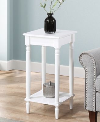 14" French Rubberwood Traditional End Table