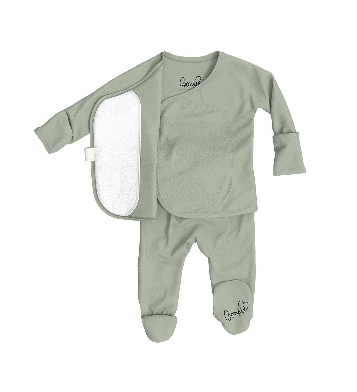 Bonsie Baby Skin to Boy, Footie