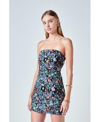 Women's Strapless Dress
