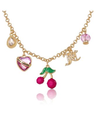 Cherry Charm Necklace - 18 + 2''