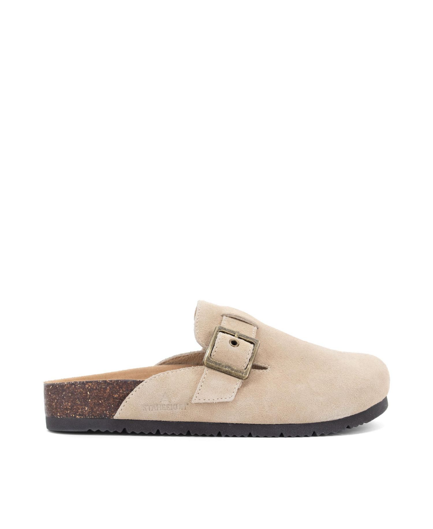 Women's Crescent Buckle Clog