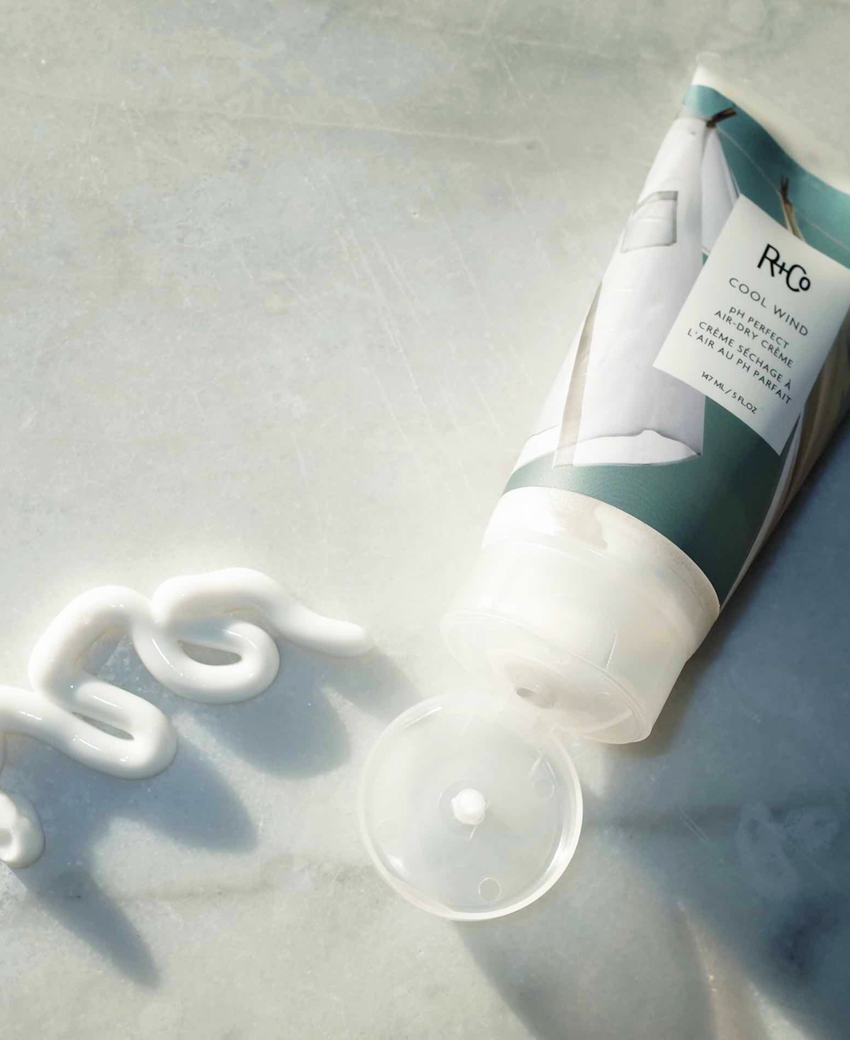 R+Co Cool Wind Air Dry Hair Creme, 5 oz.