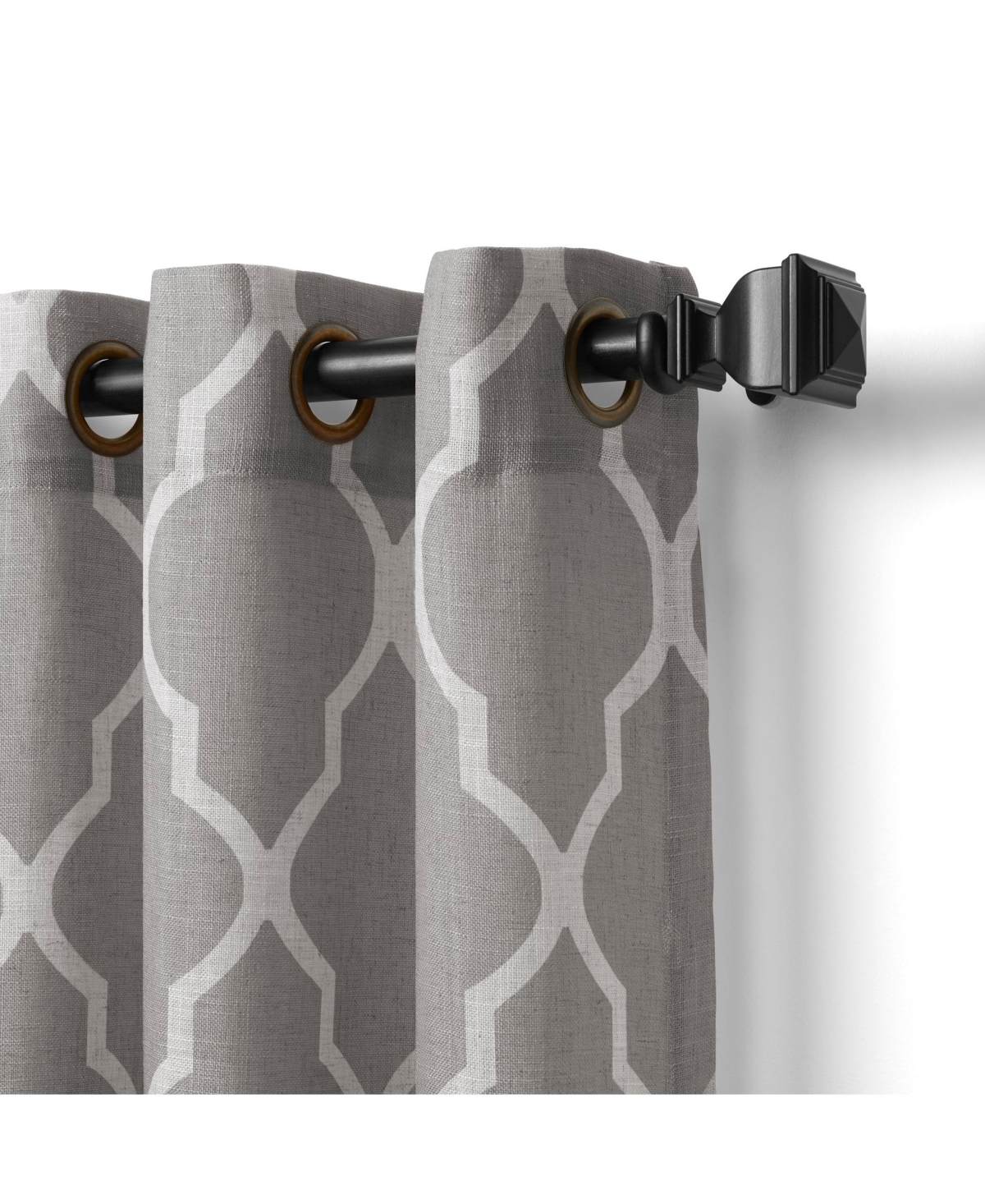 Elrene Home Fashions Medalia Geometric Window Curtain Panel