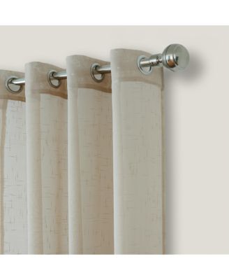 Carmen Sheer Extra Wide Indoor/Outdoor Sheer Window Curtain