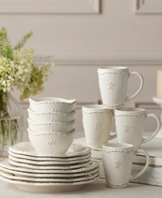 Heritage Beads Mugs, Set of 4, Service For 4