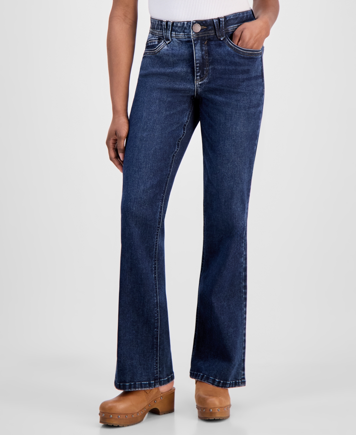 Democracy Petite "Ab"solution Itty Bitty Bootcut Jeans