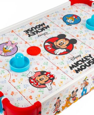 Mickey Mouse Electronic Tabletop Air Hockey Wood