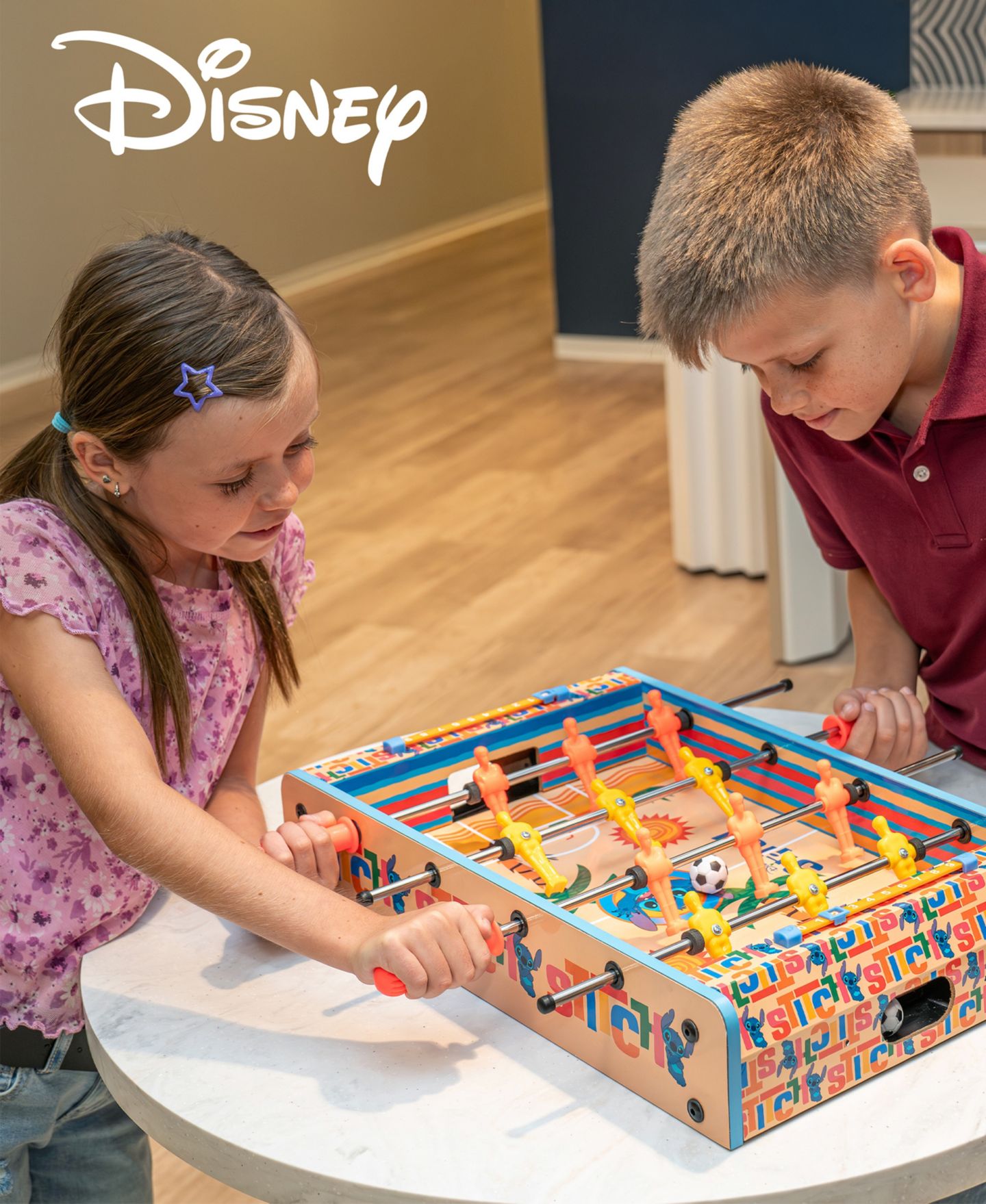 Детская игрушка World Tech Toys Stitch Tabletop Foosball Game, Ages 3+ — фото 2