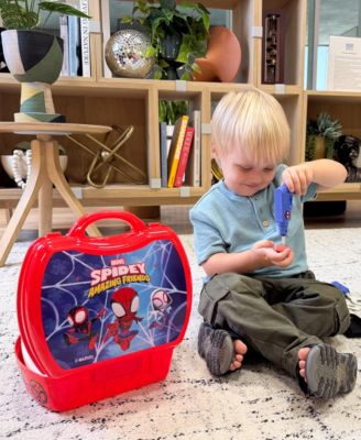 Spidey and His Amazing Friends Handyman Suitcase Tool Set, 19-Piece
