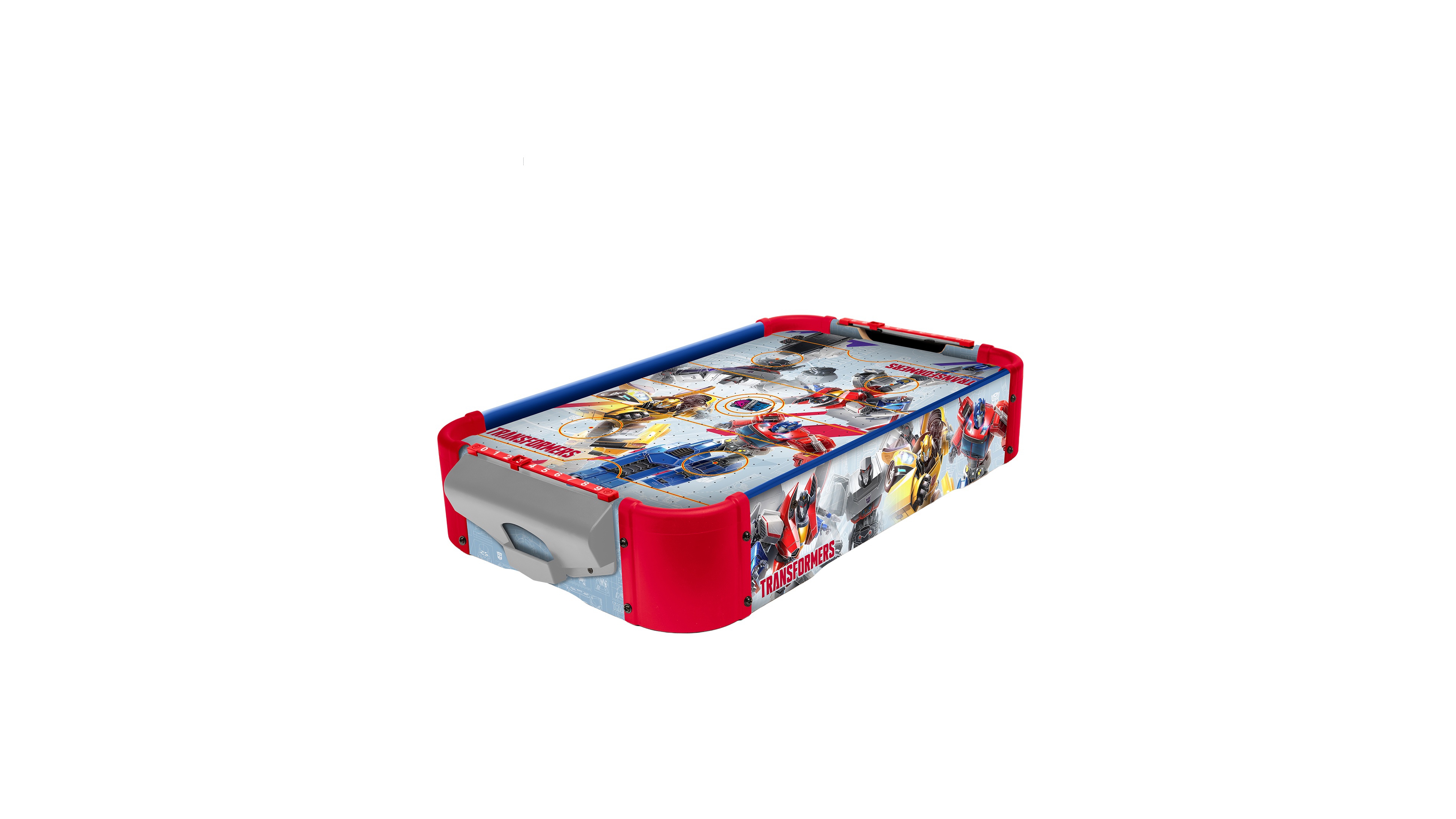 World Tech Toys Transformers Electronic Tabletop Air Hockey Wood