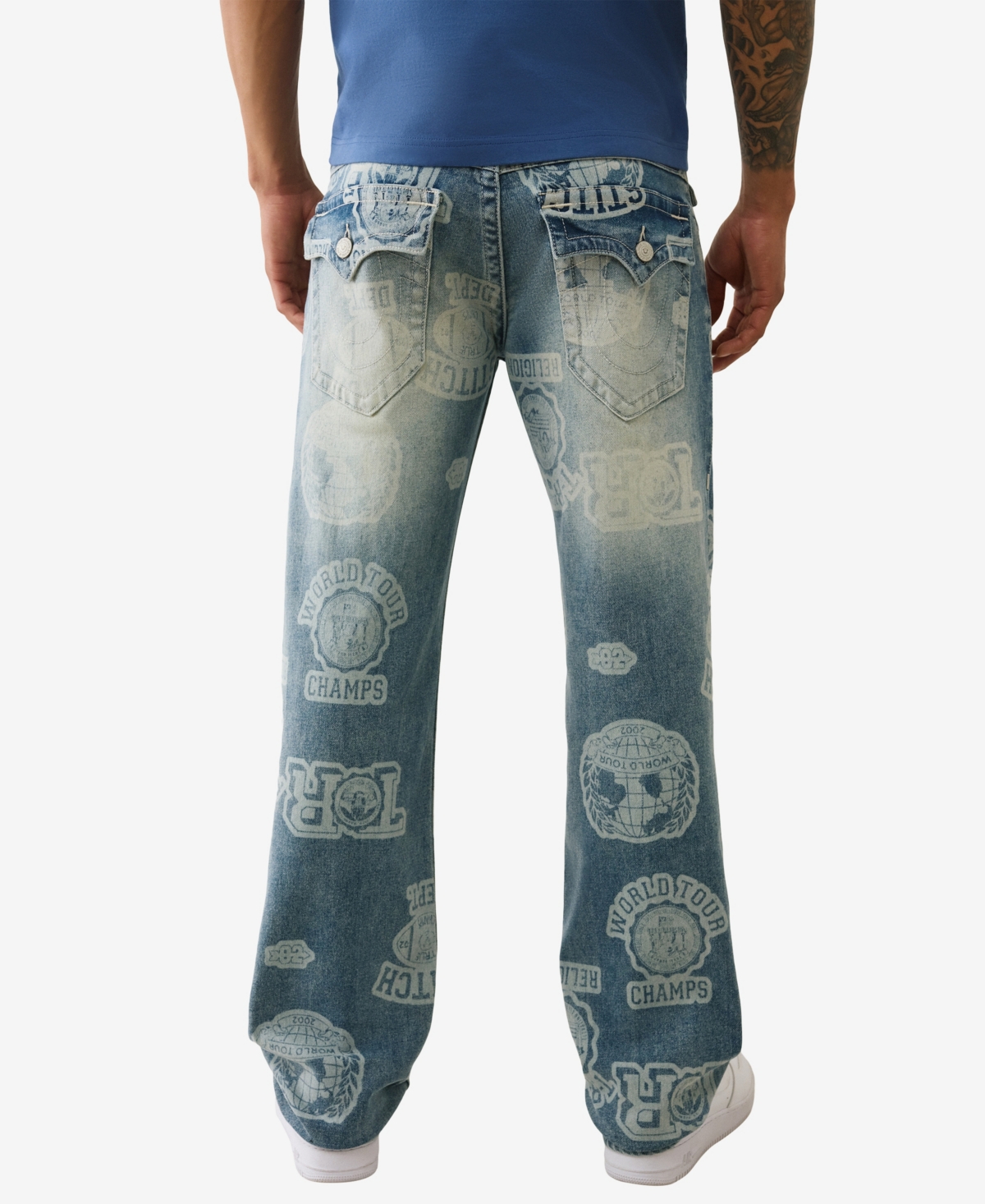 True Religion Men's Ricky Straight-Fit Jeans
