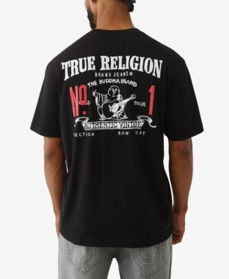 True Religion - Men's Short-Sleeve Horseshoe Logo T-Shirt