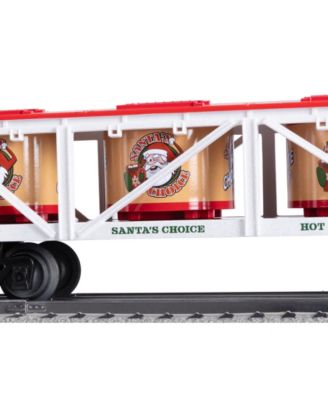Peppermint Railroad Christmas Freight LionChief Electric O Gauge Bluetooth 5.0 Train Set