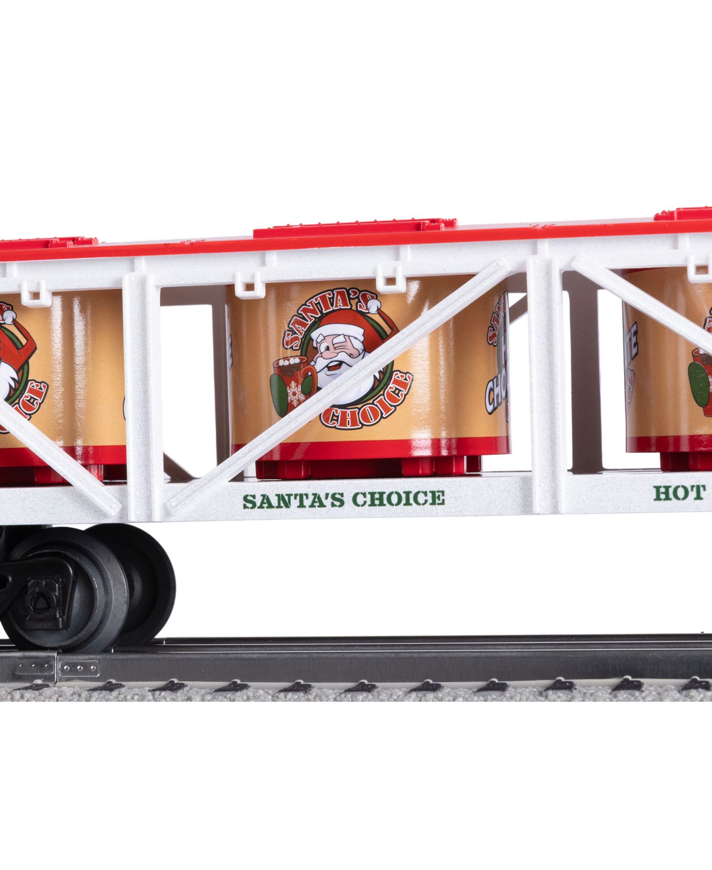 Детские игрушки Lionel O Gauge Peppermint Railroad Christmas Bluetooth 5.0 Train Set — фото 18
