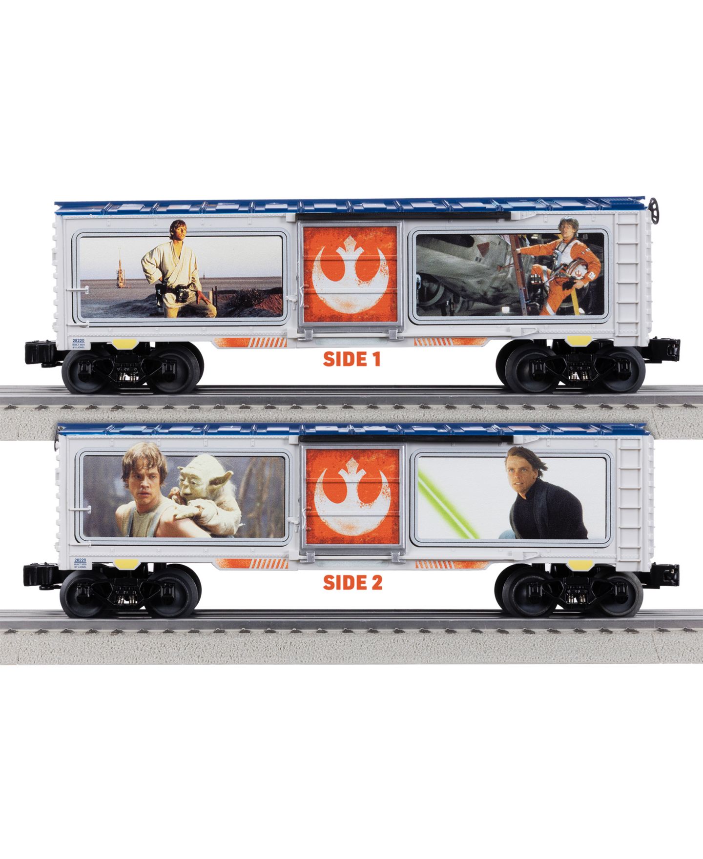 Детская игрушка Lionel O Gauge Star Wars Luke Skywalker Boxcar with Operating Couplers — фото 3