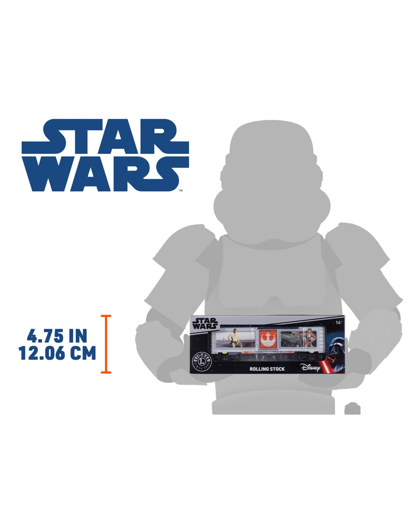 Детская игрушка Lionel O Gauge Star Wars Luke Skywalker Boxcar with Operating Couplers — фото 11